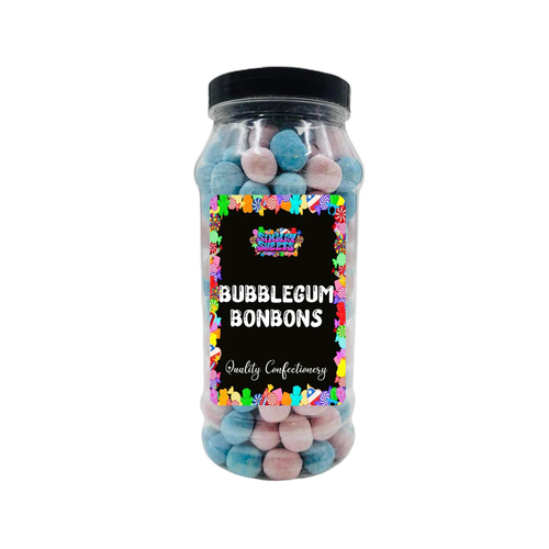 Bubblegum Flavour BonBons Retro Sweets Bon Bons Gift Jar - 740g