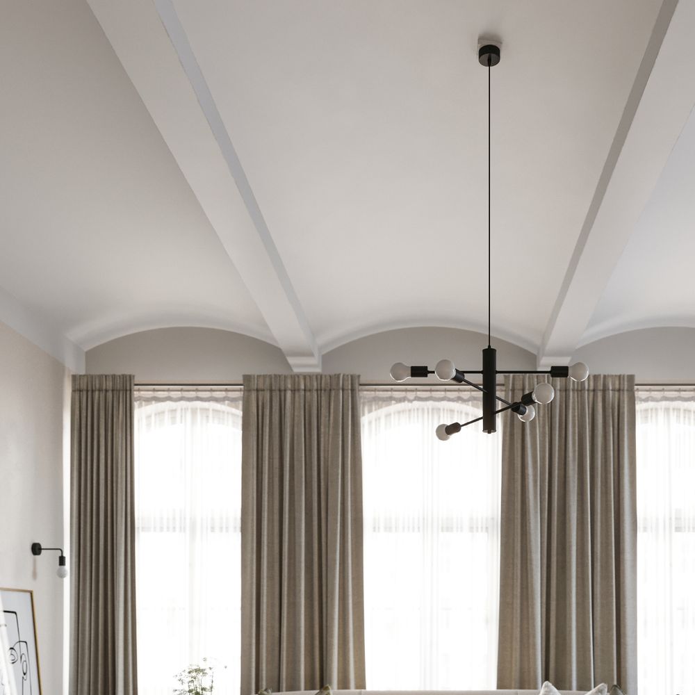Elegant Steel Duomo Chandelier - Industrial Loft Design - Best Quality E27"