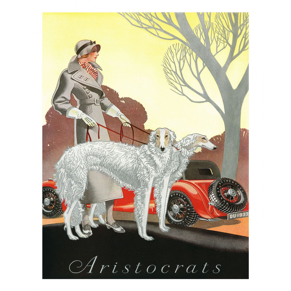 Vintage Metal Sign - Retro Art - Aristocrats