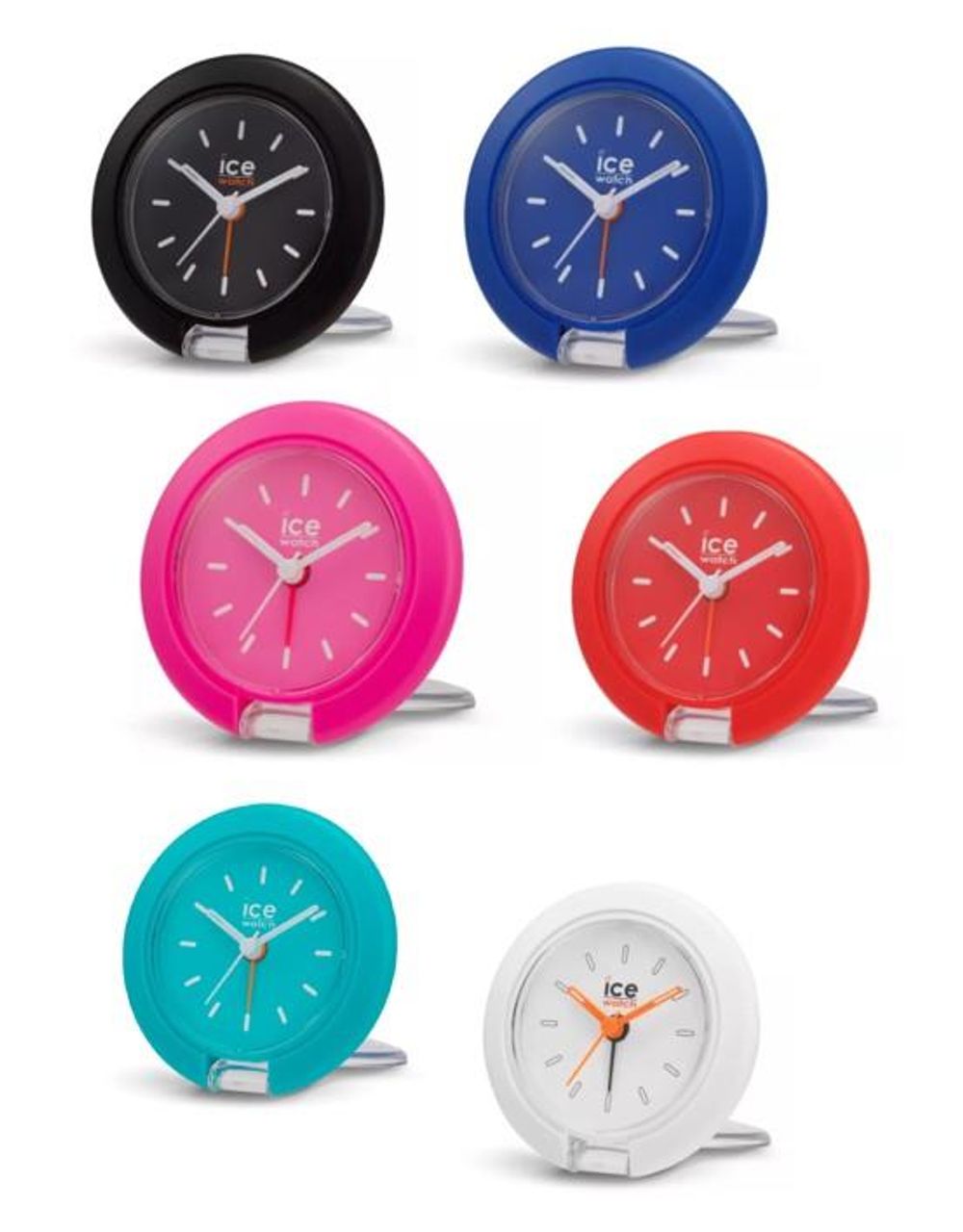 Ice Travel Alarm Clock Available Multiple Colour IC01519