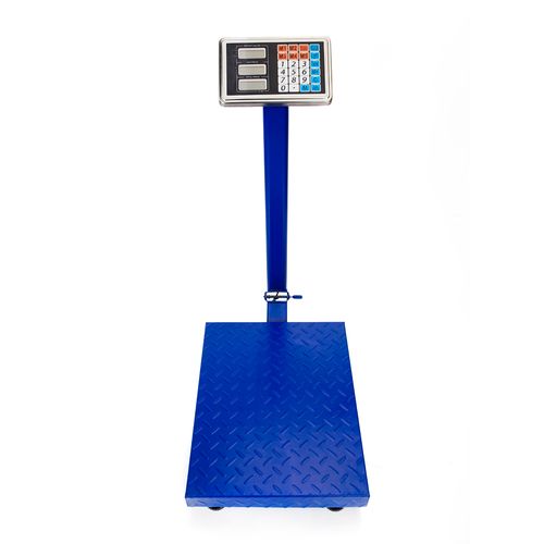 300KG/661lb LCD Digital Personal Floor Postal Platform Scale Blue