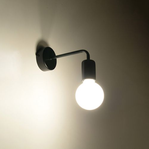 Wall lamp steel Duomo loft Design E27