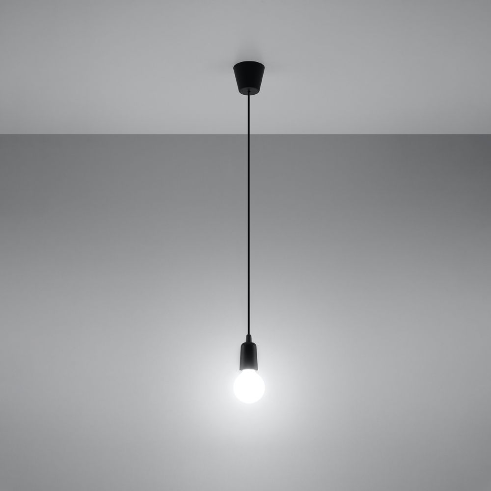 PVC Pendant Lamp: Diego Modern Design, E27 Socket
