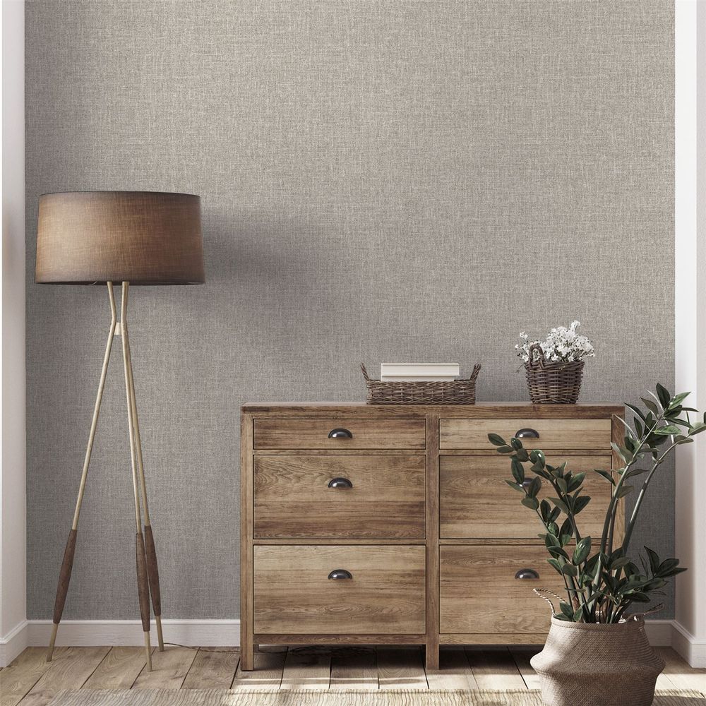 Premium-Quality Country Plain Taupe Bedding Set - SW6