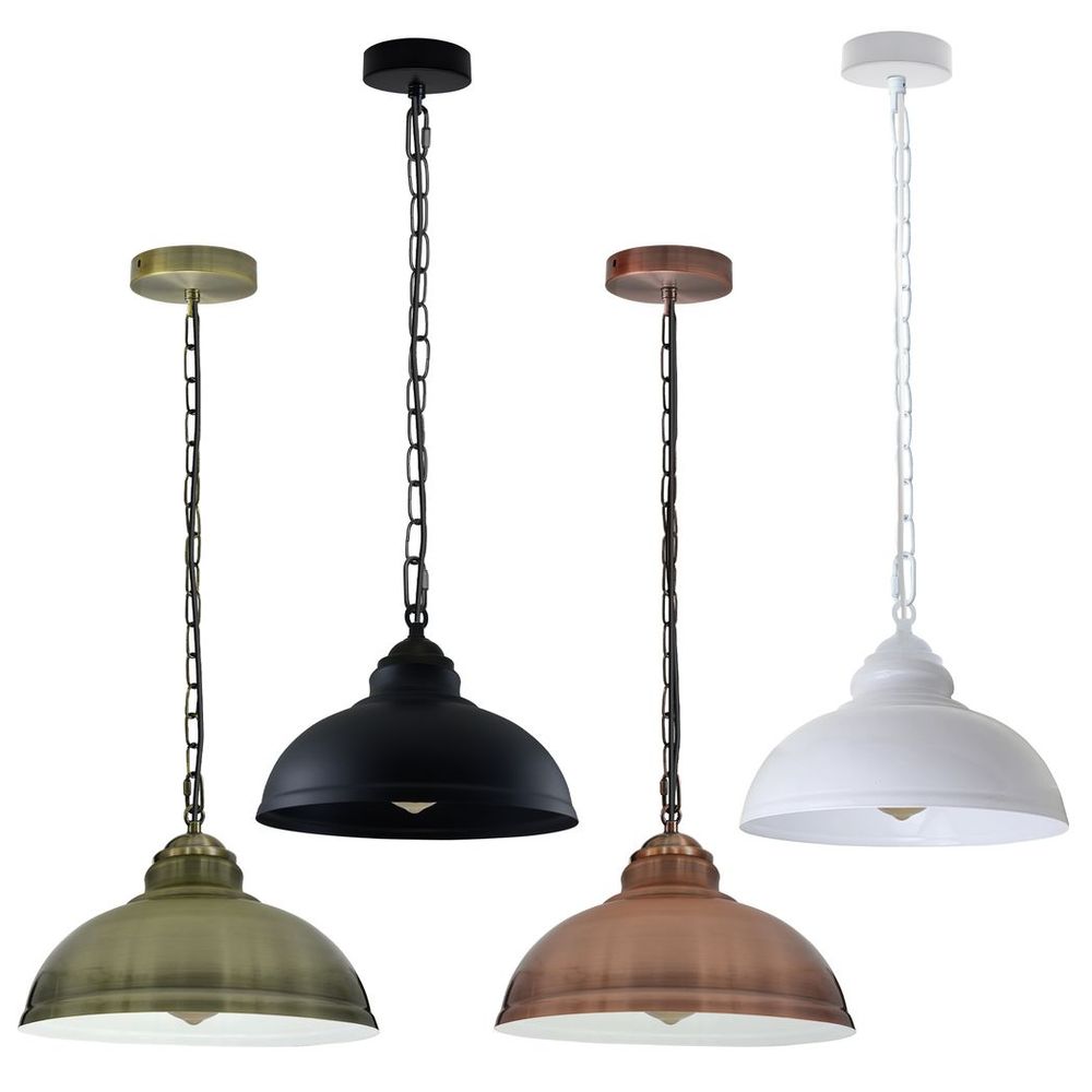 Vintage Industrial E27 Ceiling Light Cage Shade Loft Style Pendant Lamp
