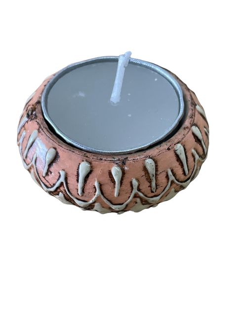 Multi Coloured Scented Tea Light Candles, Pack of 4