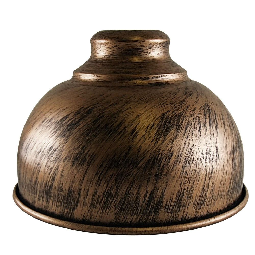 Easy Fit Pendant Light Shade 21cm Metal Curvy Lampshade Wall Lamp / Ceiling Lamp