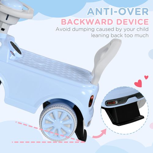 AIYAPLAY Ride On Car Foot To Floor Sliding Car w/ Air Horn