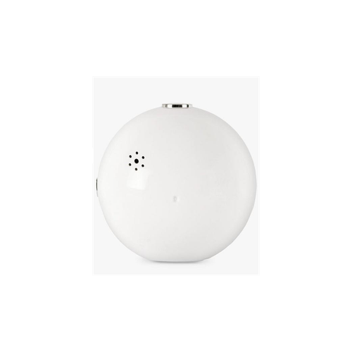 Acctim Elana White Non-Ticking Sweep Analogue Alarm Clock 15762