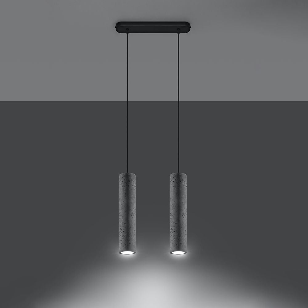 Industrial Pendant Lamp - Luvo Concrete Design - High Quality GU10