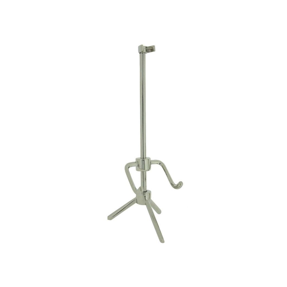 Silver Plated Guitar Clock - Solid Brass, Free-Standing, Miniature, High Quality - CLEARANCE, NEEDS RE-BATTERY
