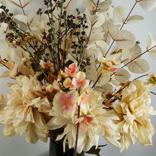 80cm White Eucalyptus Foliage Stem