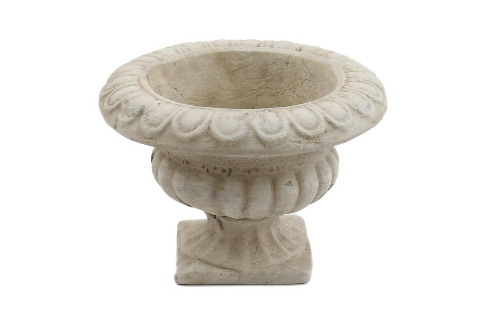 Premium Cement Urn Planter - Classic Design