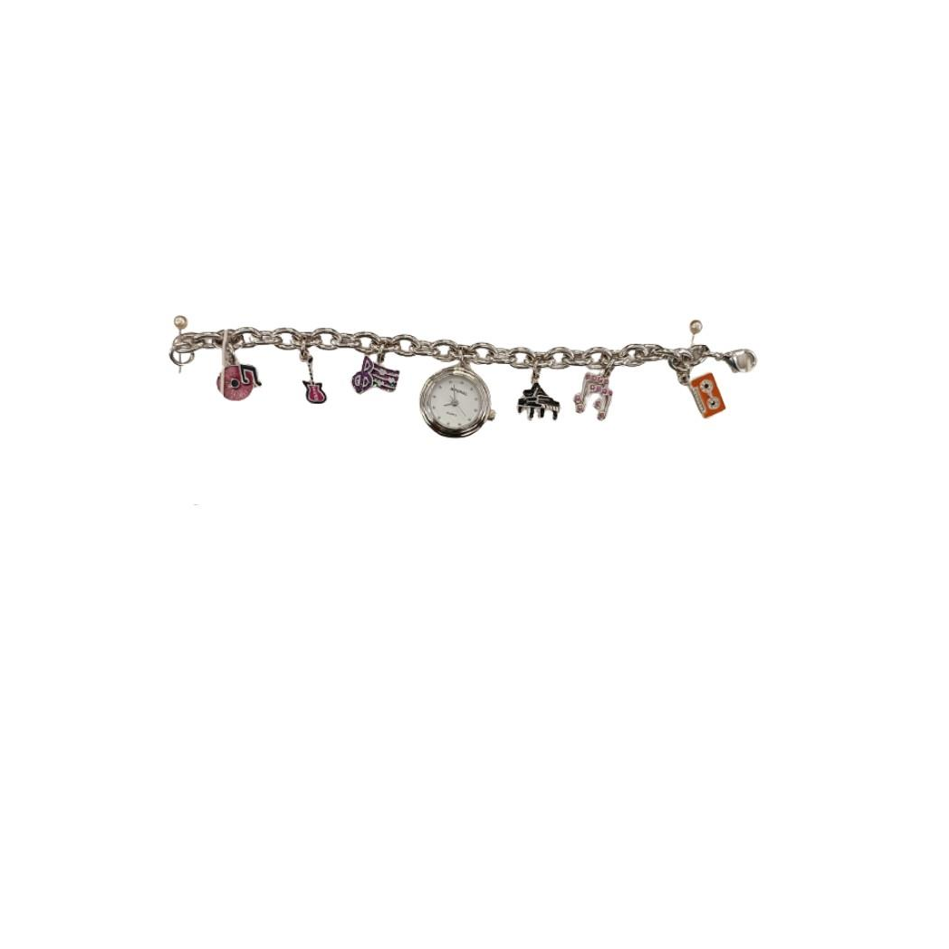Imperial Ladies Girls Mini Dial with Hanging Charms on Bracelet Strap assorted Model & Colour's Watch IMP752 CLEARANCE NEEDS RE-BATTERY