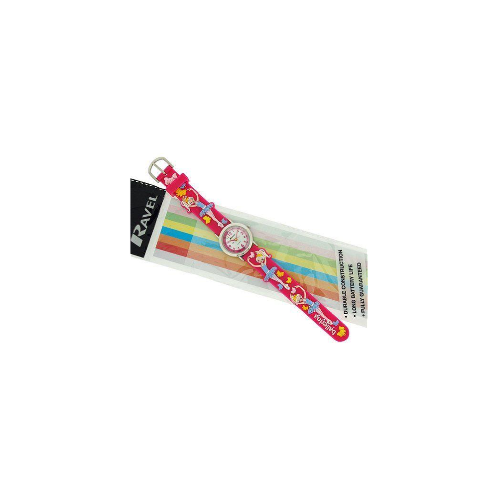 Ravel Girls Ballerina 3D Cartoon Time Teacher Watch - Best Quality, Perfect Fit!