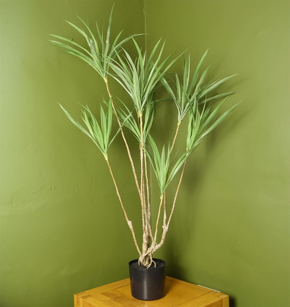 Premium Lifelike 125cm Dragon Plant - Artificial Dracaena Tree for Natural Look - Highest Quality