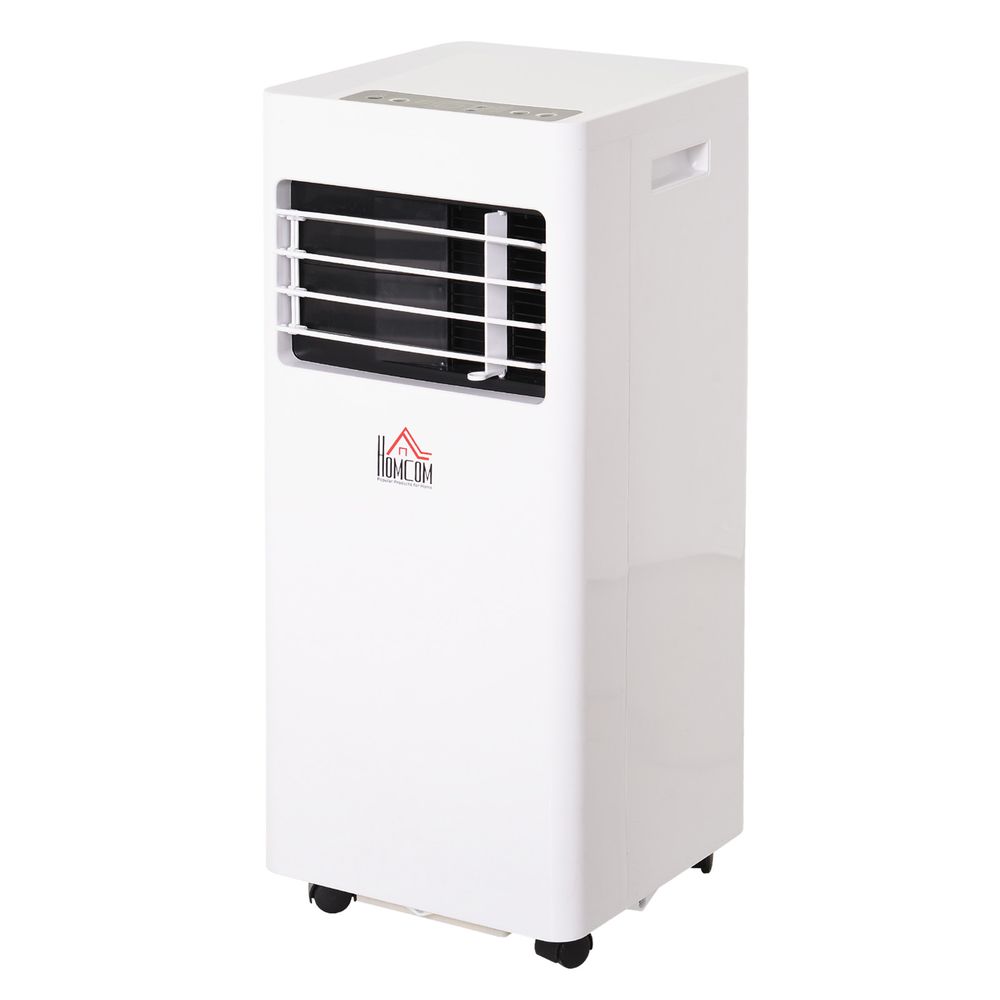 HOMCOM Portable Air Conditioner 5000 BTU, 4-in-1 Cooling, Dehumidifier, Fan, Sleep Mode, Air Conditioning Unit with Digital Display & Remote Control, 24H Timer, Window Venting Kit, for Room up to 18㎡
