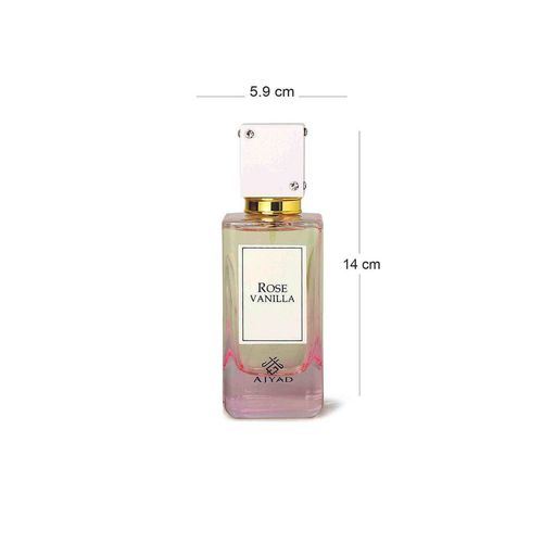 Rose Vanilla EDP (100ml) by Ajyad Scented Women Arabian Perfume Gift for Her UAE