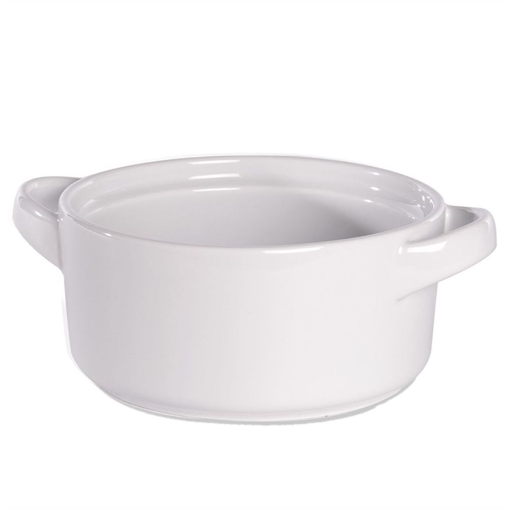 Soup Bowls with Handles - Set of 4 | High-Quality Ceramic | Dishwasher, Microwave, Freezer Safe