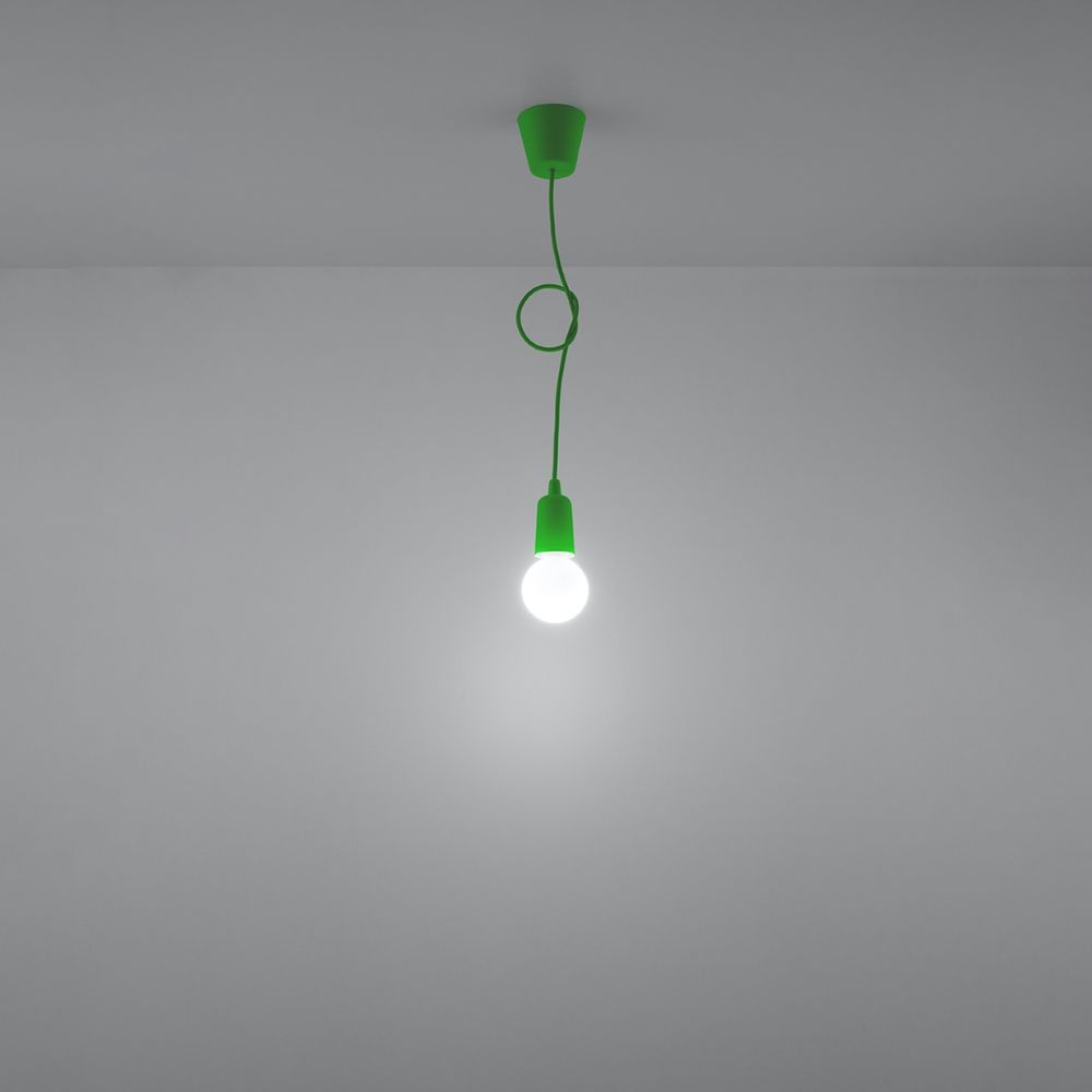 Designer Pendant Lamp: PVC Diego - Modern E27 Lighting