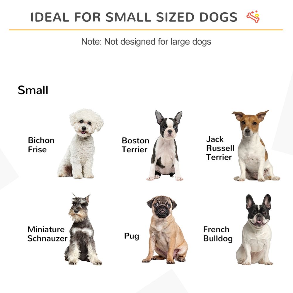 PawHut Freestanding Pet Gate Safety Barrier 3 Pannel w/ Support Feet White