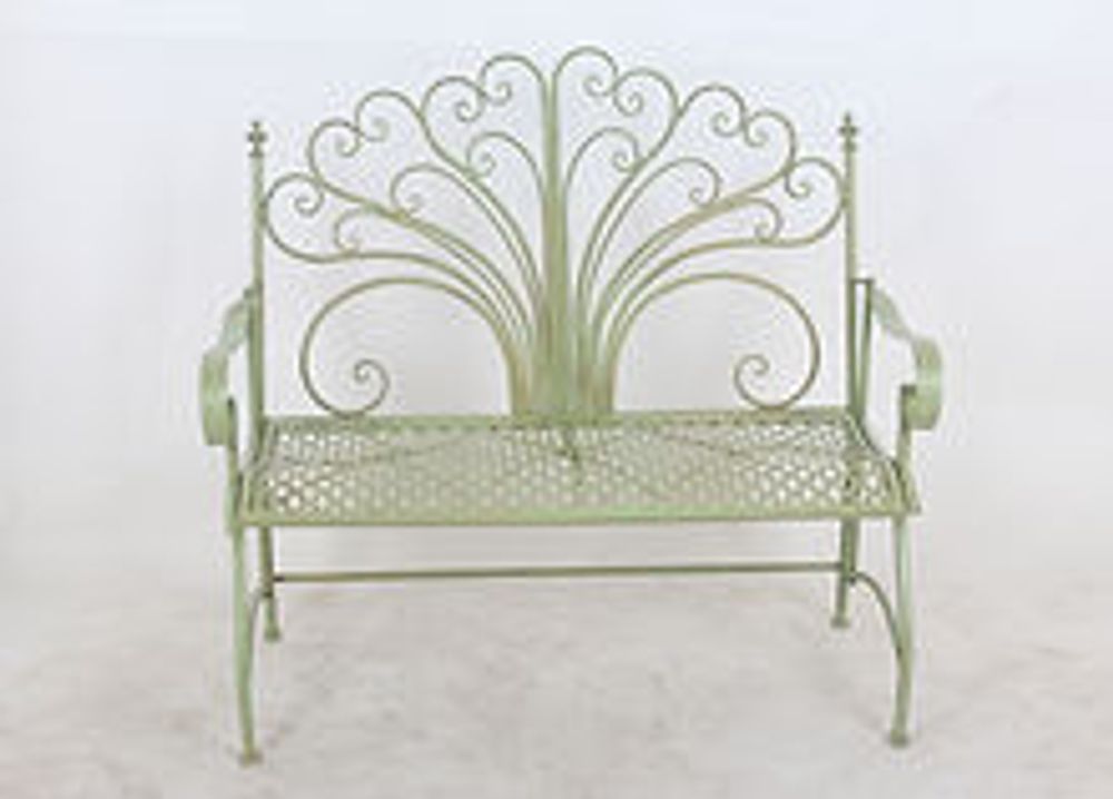 Premium Stone Grey Bench - 111cm, Industrial Look, Sturdy & Distressed Paint