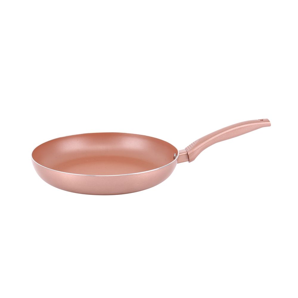 8pc Rose Gold Pan Set - Trendy, Efficient, and Healthier Cooking