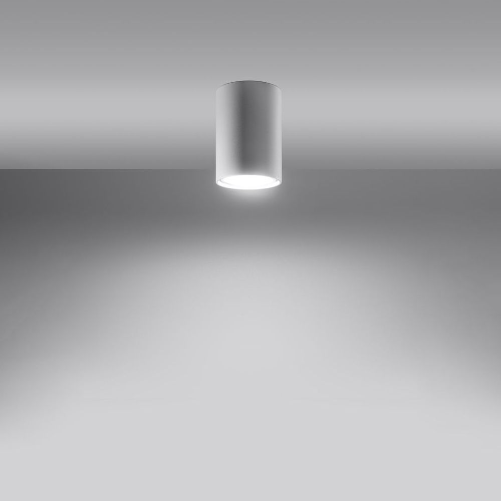 Raw Steel Lagos Ceiling Lamp - Modern Design - GU10