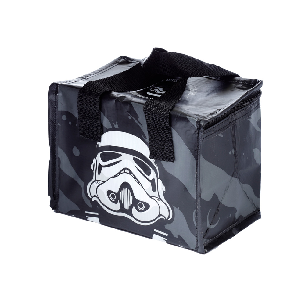 Original Stormtrooper Black RPET Cool Bag. Durable, Insulated, Eco-friendly. Keeps Food Fresh!