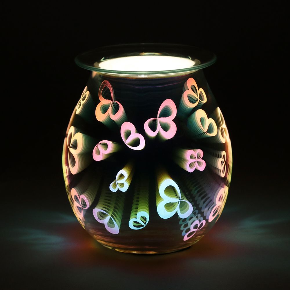 Premium Herbal Extract Electric Oil Diffuser - Relax & Rejuvenate with 7 Changing Light Colors - BPA-Free - Auto Shut-Off