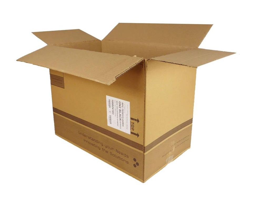 Premium Quality Used Printed Single Wall Box 48cm - Strong & Versatile Shipping Solution