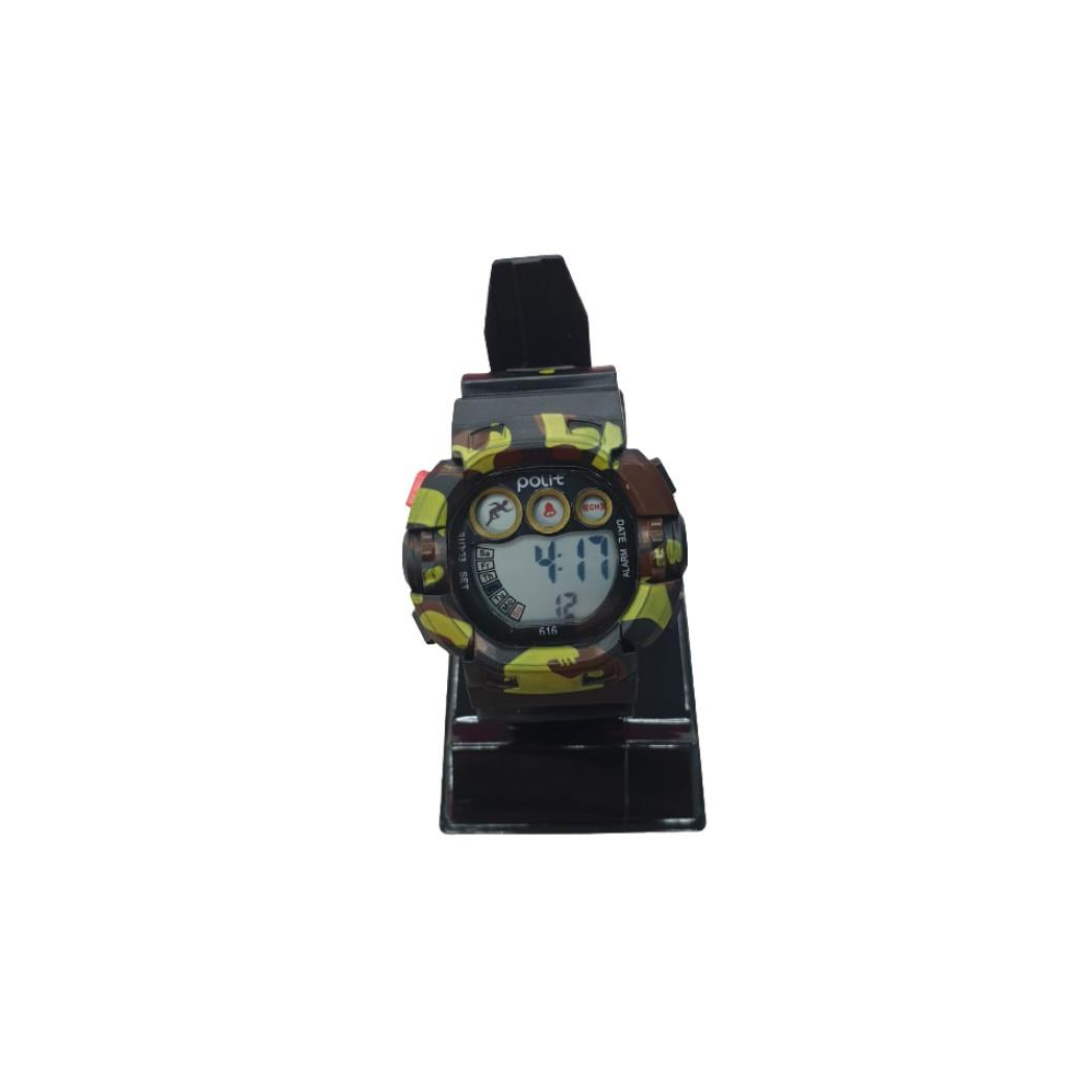 Polit Army Childrens Boys Sports Digital Waterproof Small Face assorted stlyes and colours varied watch
