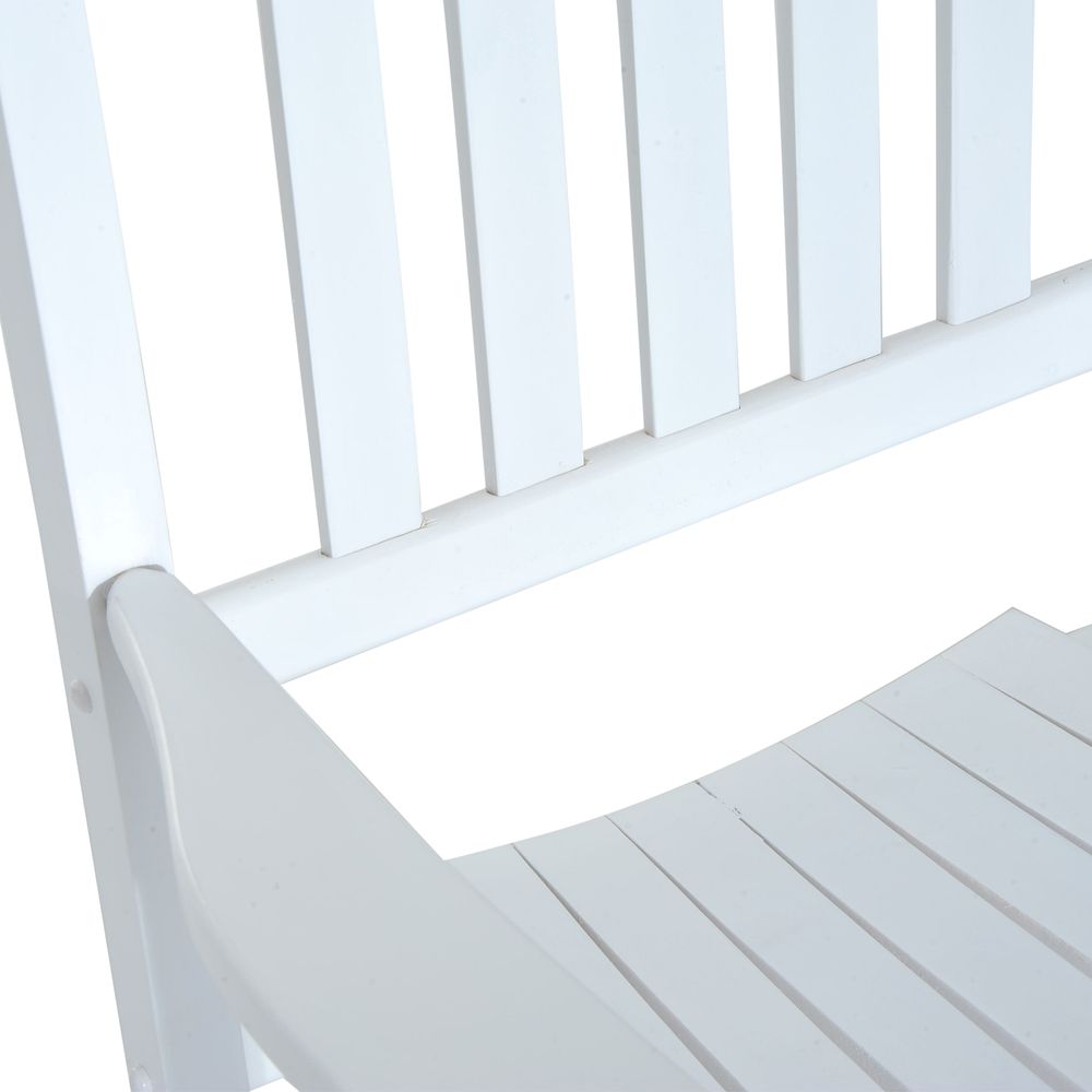 Stylish Garden Rocking Chair: Outdoor Swing, Wooden Rocker for Balcony, Deck