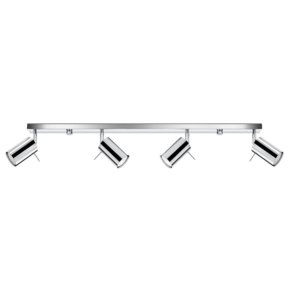 Premium Stainless Steel Ceiling Lamp - Modern Design, GU10 Bulb