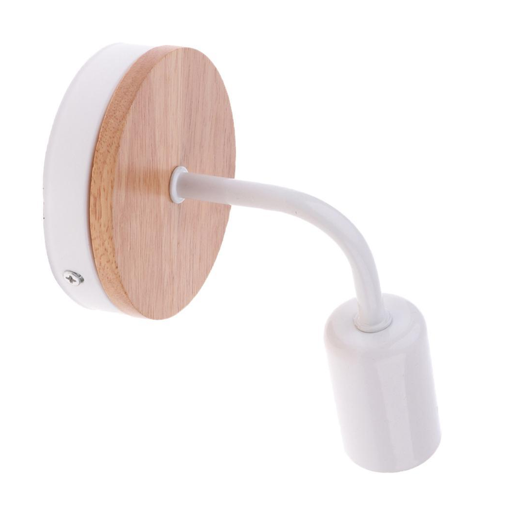 Industrial Wood Wall Sconce Light - Retro Vintage Rustic Lamp Fixture - High Quality - Perfect for Any Space