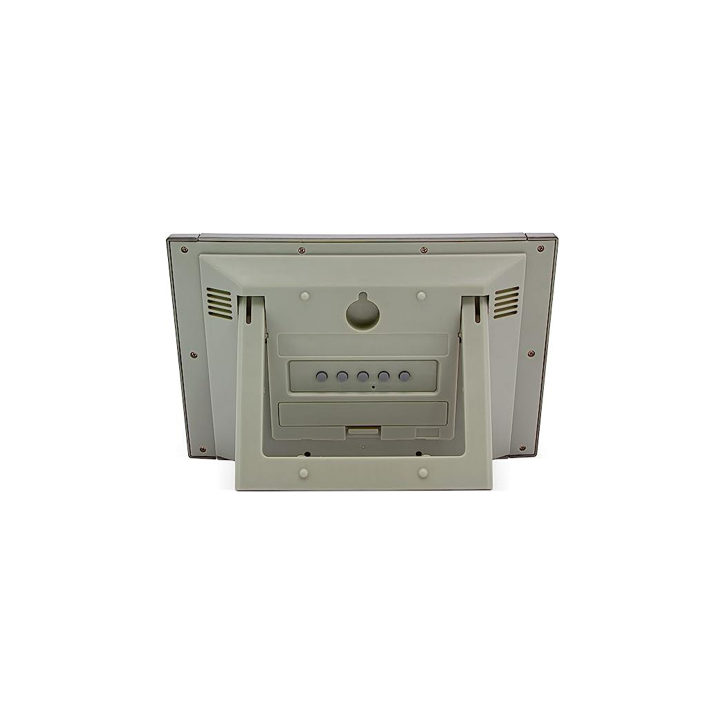 Acctim Status Radio Controlled Acctim Stratus Wall/Desk Clock, Black 74053