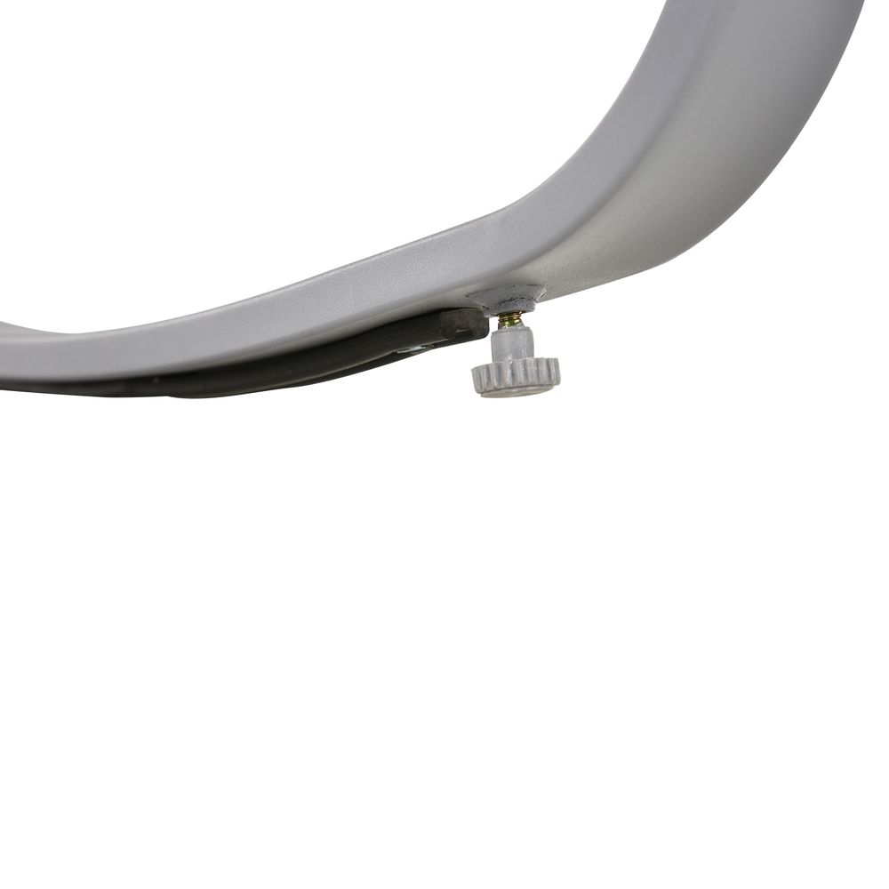 Outdoor Texteline Rocking Chair - Black/Silver