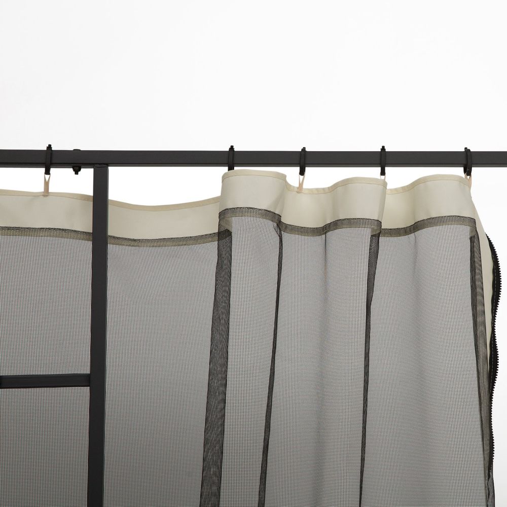 Universal Replacement Mesh Netting Screen Walls fits 300cm x 300cm Gazebo