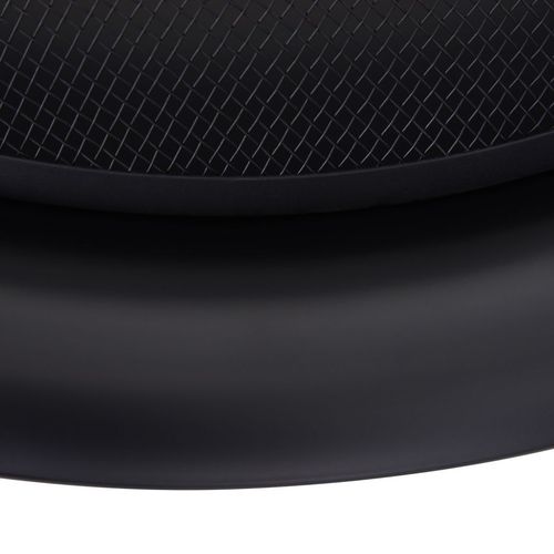 76cm Round Garden Firepit Patio Heater with Poker, Cover,Wood Log Grade