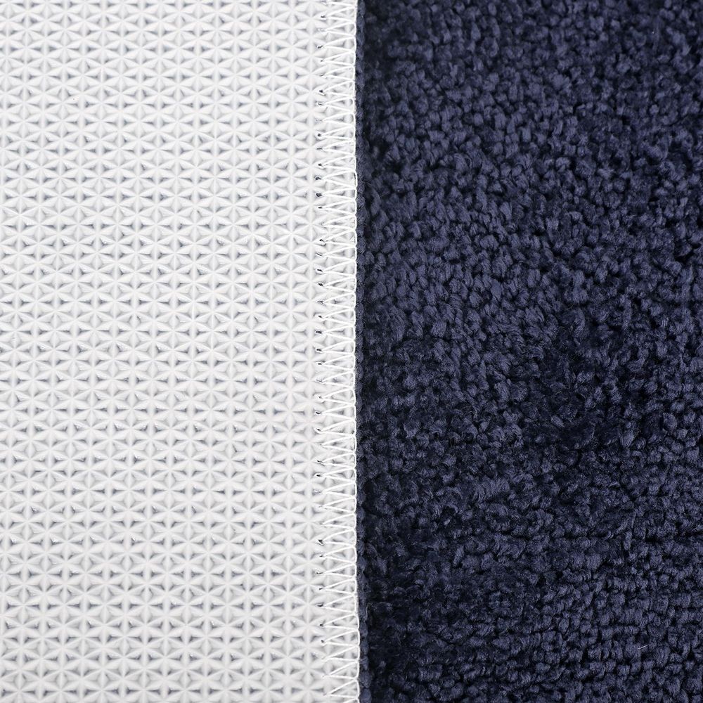 VINSANI Navy Bath Mat: Ultra Soft & Comfortable, 50x80cm