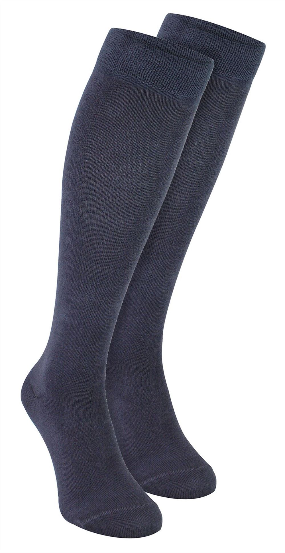 2 Pack Mens Extra Long Bamboo Socks