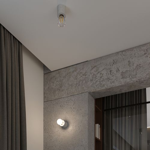 Wall lamp concrete Salgado industrial Design E27