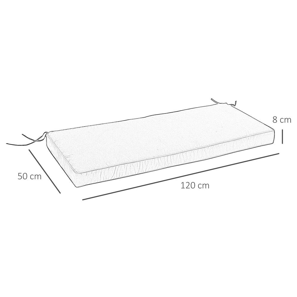Premium Outdoor Seat Cushion - Waterproof & Stain Resistant - Transform Your Garden Bench - Shop Now!
