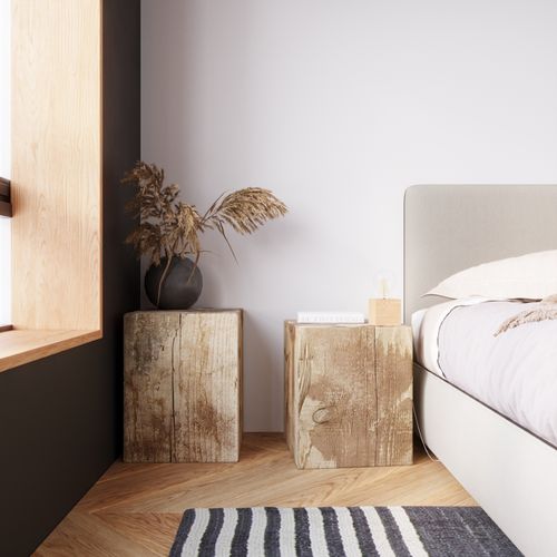 Wall lamp wood Ariz Scandinavian Design E27
