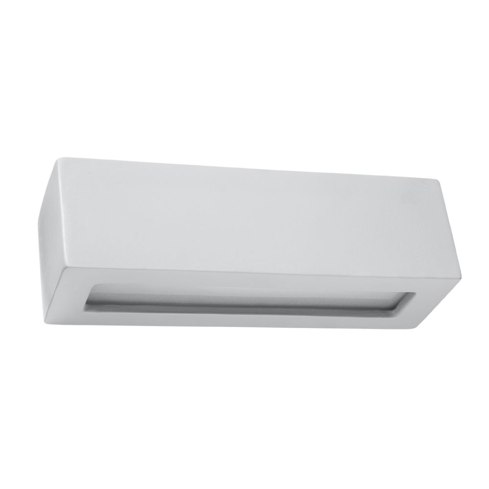 Vega Wall Lamp - Modern Design, Ceramic & Glass, E27 Socket