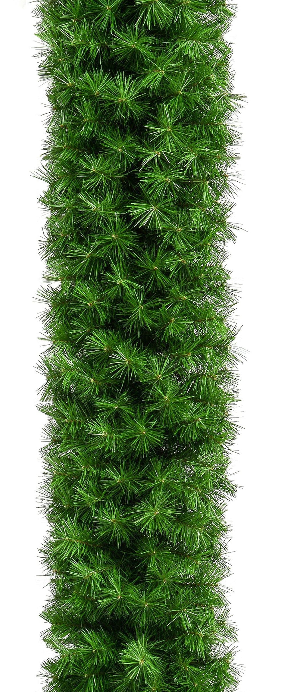 Full Bushy Green Christmas Garland 9ft / 275cm