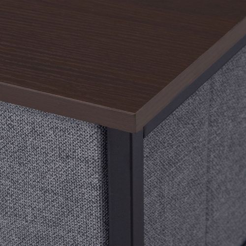 HOMCOM Chest of Drawers with 7 Dresser Drawers for Home Bedroom, Dark Grey