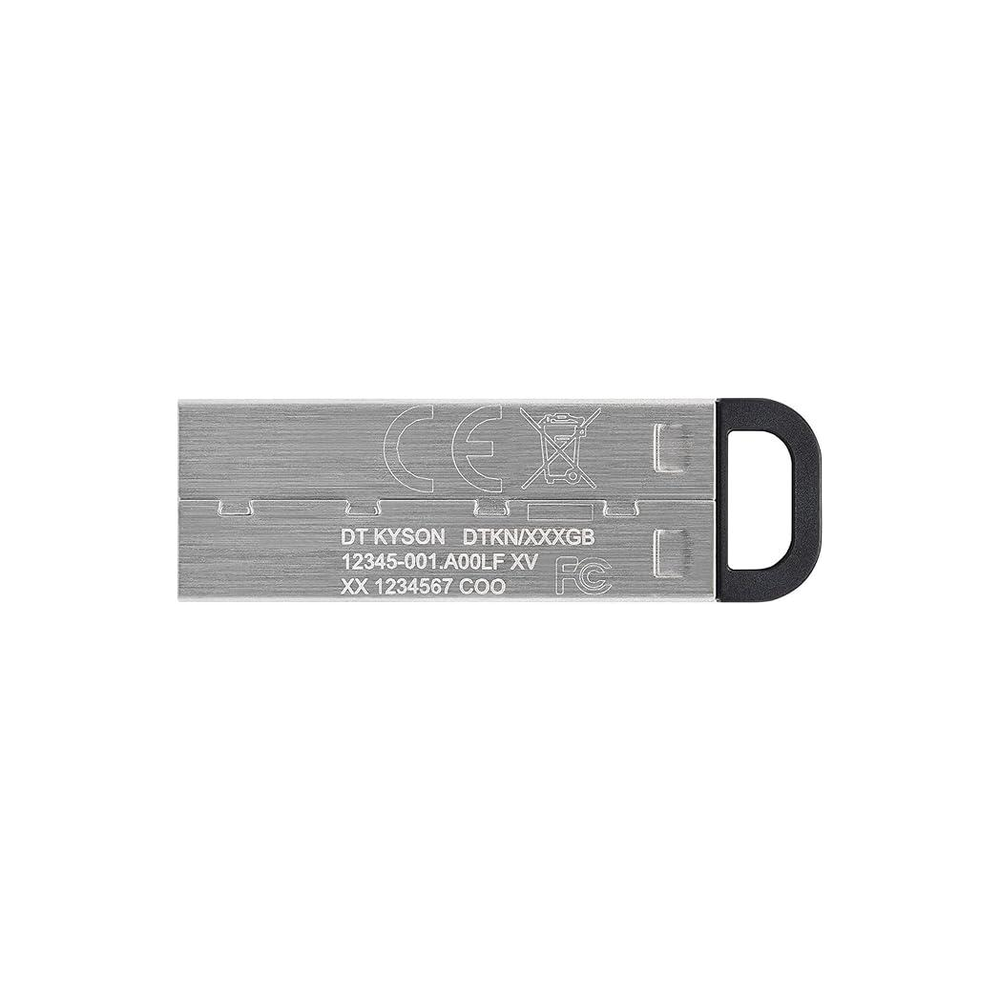 Kingston DataTraveler Kyson USB 3.2 Gen 1 Flash Drive 32GB - Stylish Capless Metal Case