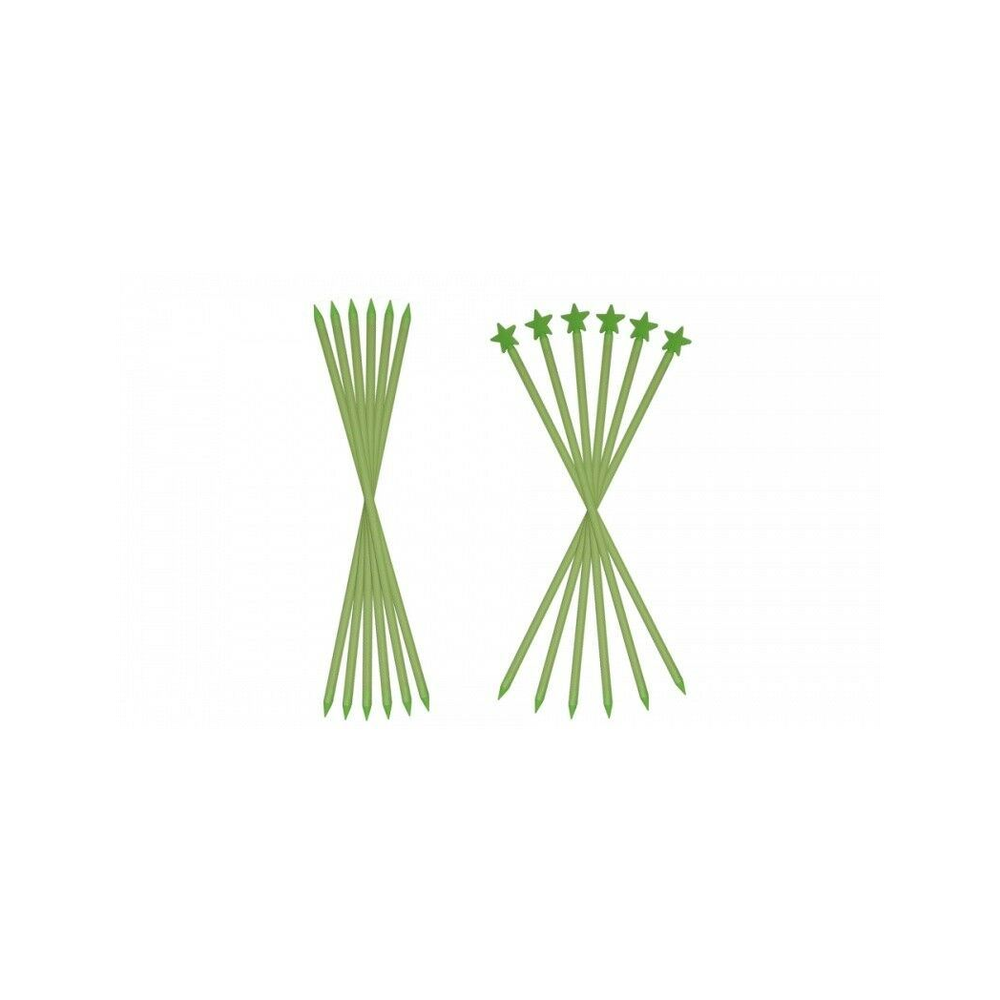 Premium 10Pcs Solar-Powered Garden GlowSticks, No Wiring, High-Quality Glow In The Dark Lights