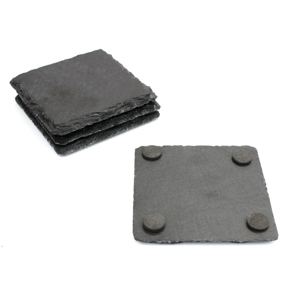 Premium Natural Slate Placemats & Coasters - Heat Resistant & Stylish | Maison & White